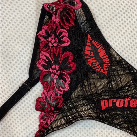 Upcycle Victoria’s Secret embroidered garter belt - Picture 5 of 8